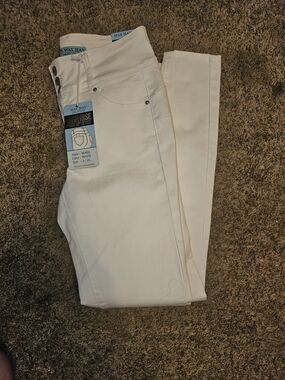 Wax Jean Women's Skinny High-Rise White Jeans